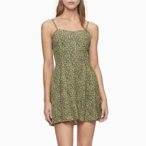 Calvin Klein Jeans Womens Micro Leopard Line Mini Dress Size XL, MSRP $79.5